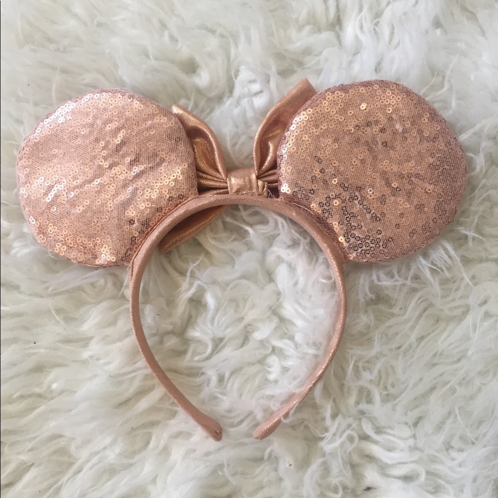 Rose Gold Minnie Mouse Ears! - Picture 2 of 2